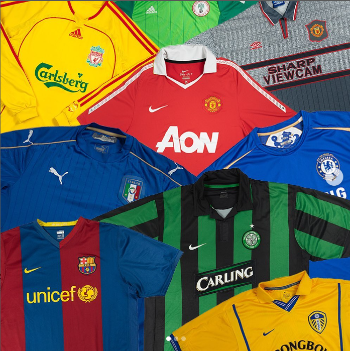 Waar worden voetbalshirts van gemaakt?