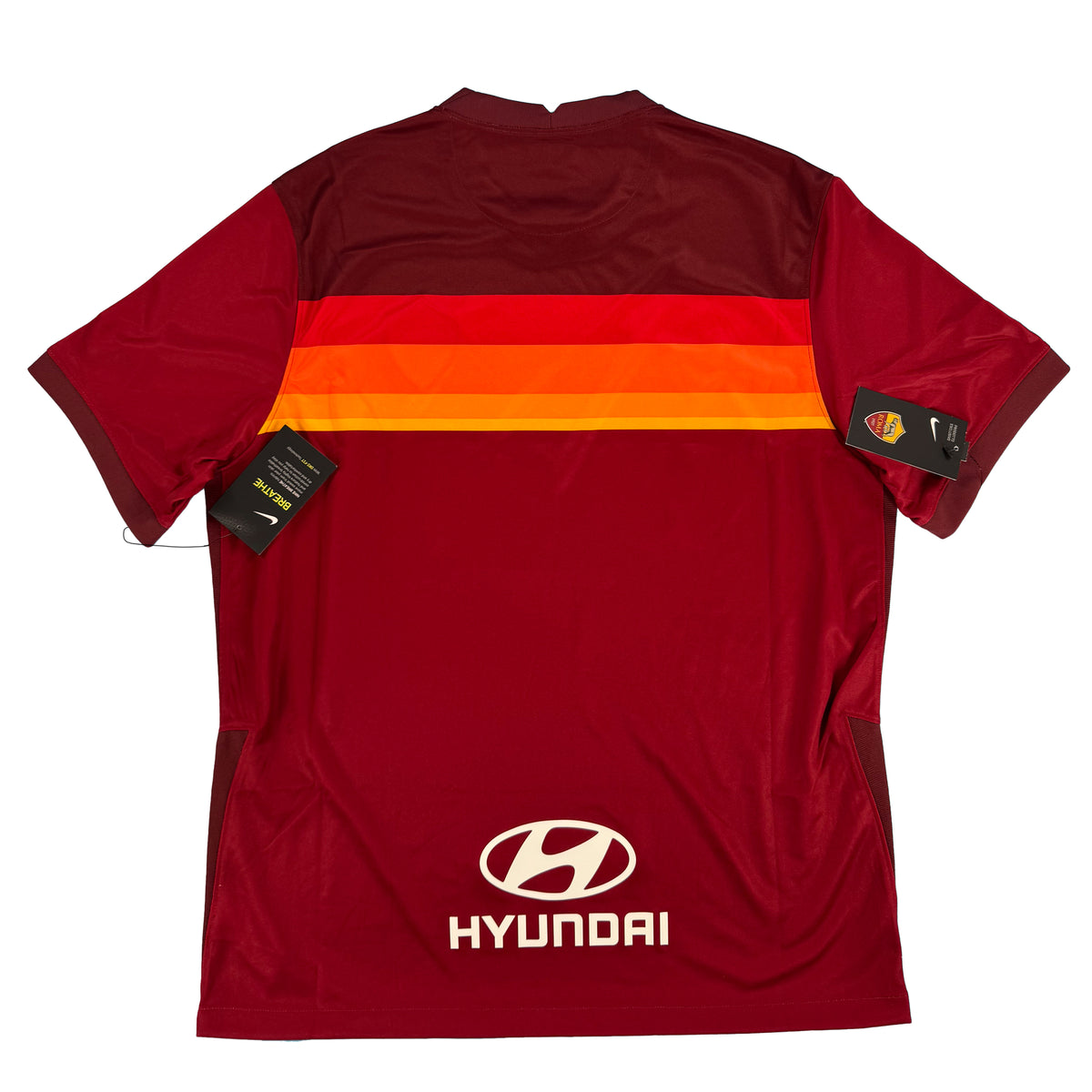 2020-21 AS Roma Thuis Shirt - 9/10 - (XL)