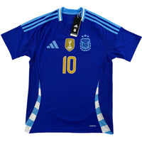 2024-26 Argentinië Uit Shirt Messi #10 - 10/10 - (M)