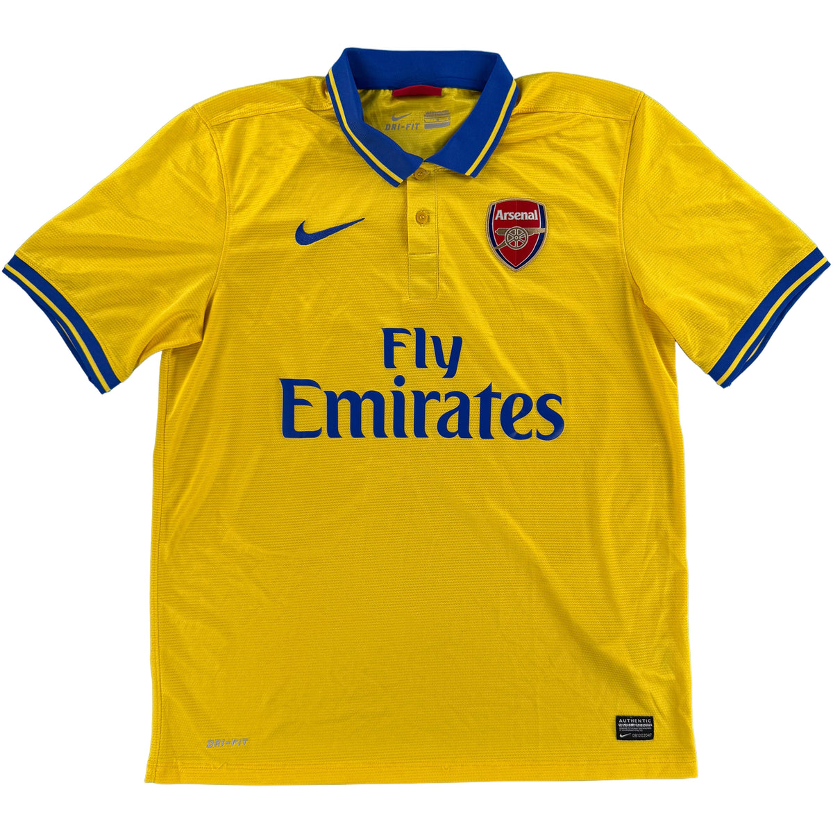 2013-14 Arsenal Uit Shirt - 9/10 - (L) - Oldschool Voetbalshirts