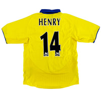 2003-04 Arsenal Uit Shirt Henry #14 - 8/10 - (M)