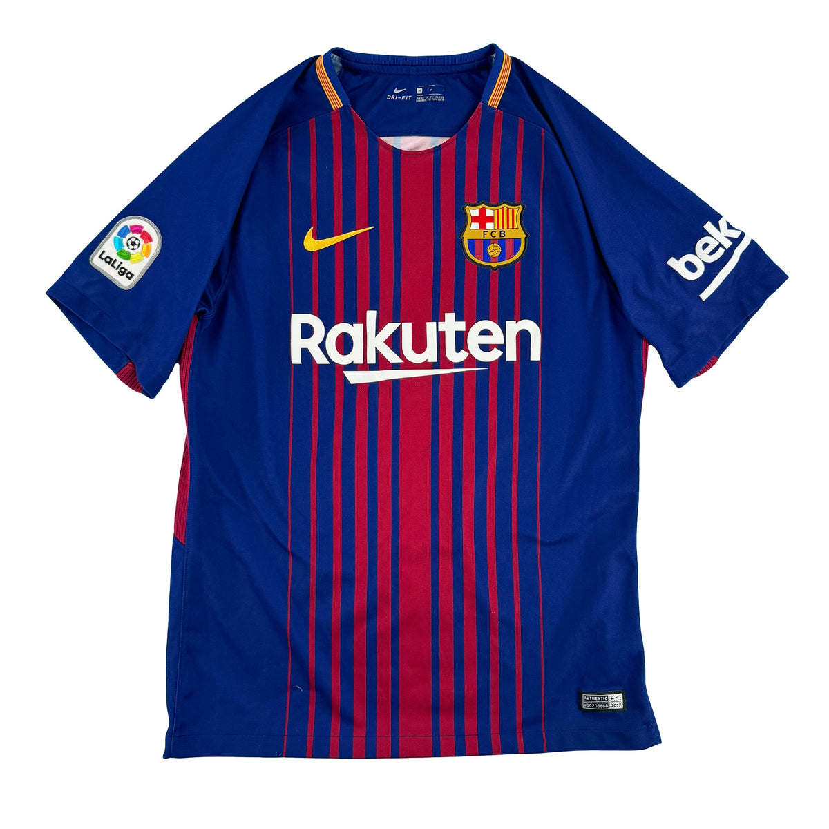 Barcelona - Thuisshirt - 2017/18 - Maat M - 7/10