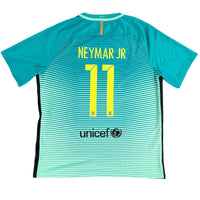 Barcelona - Derde Shirt - NEYMAR JR #11 - 2016/17 - Maat XL - 8/10