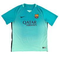 Barcelona - Derde Shirt - NEYMAR JR #11 - 2016/17 - Maat XL - 8/10