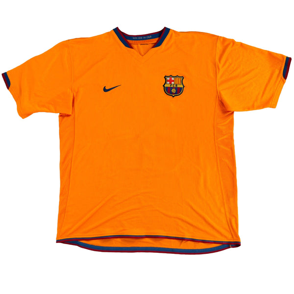 Barcelona - Uitshirt - RONALDINHO #10 - 2006/08 - Maat XL - 9/10