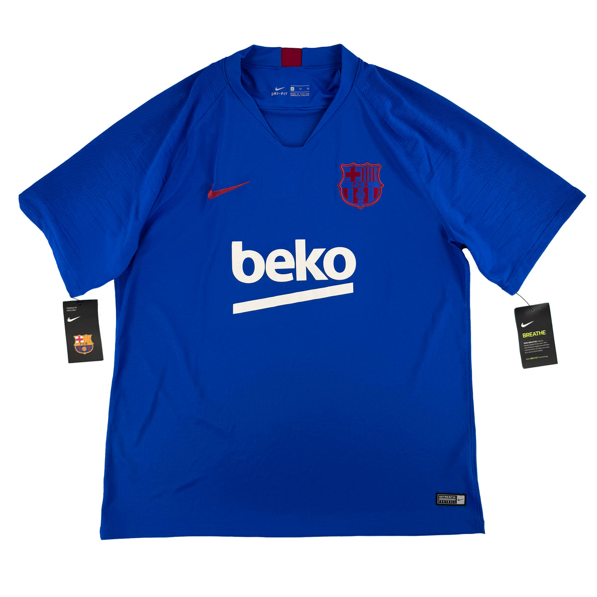 2019-20 Barcelona Training Shirt - 10/10 - (XL)