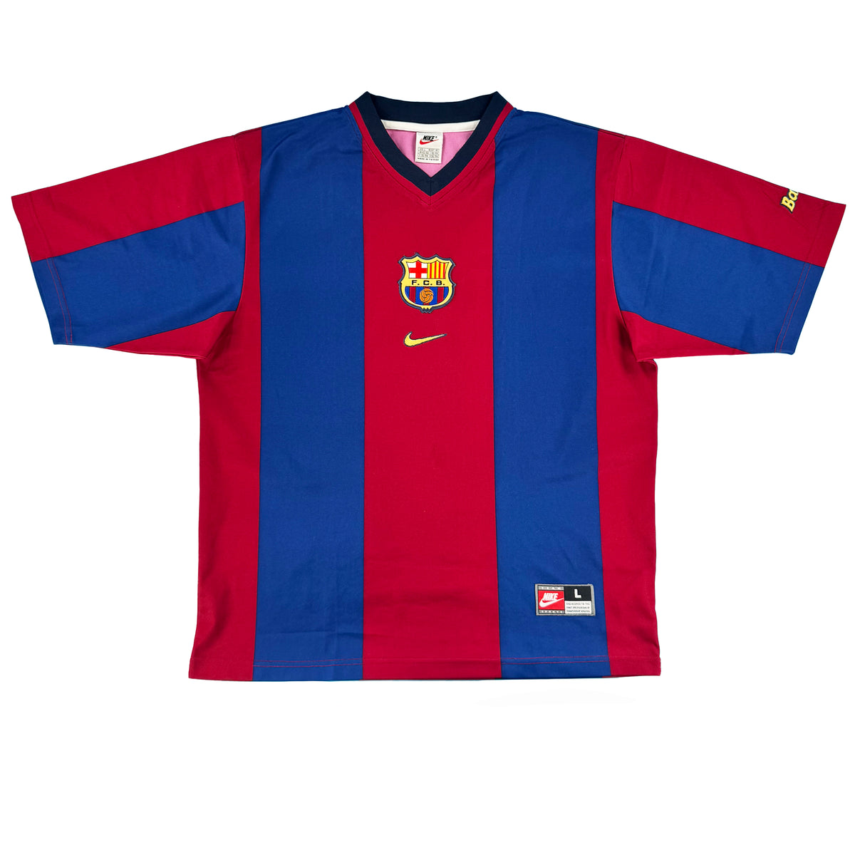 Barcelona - Thuisshirt - 1998/99 - Maat L - 8/10