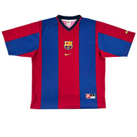 Barcelona - Thuisshirt - 1998/99 - Maat L - 8/10