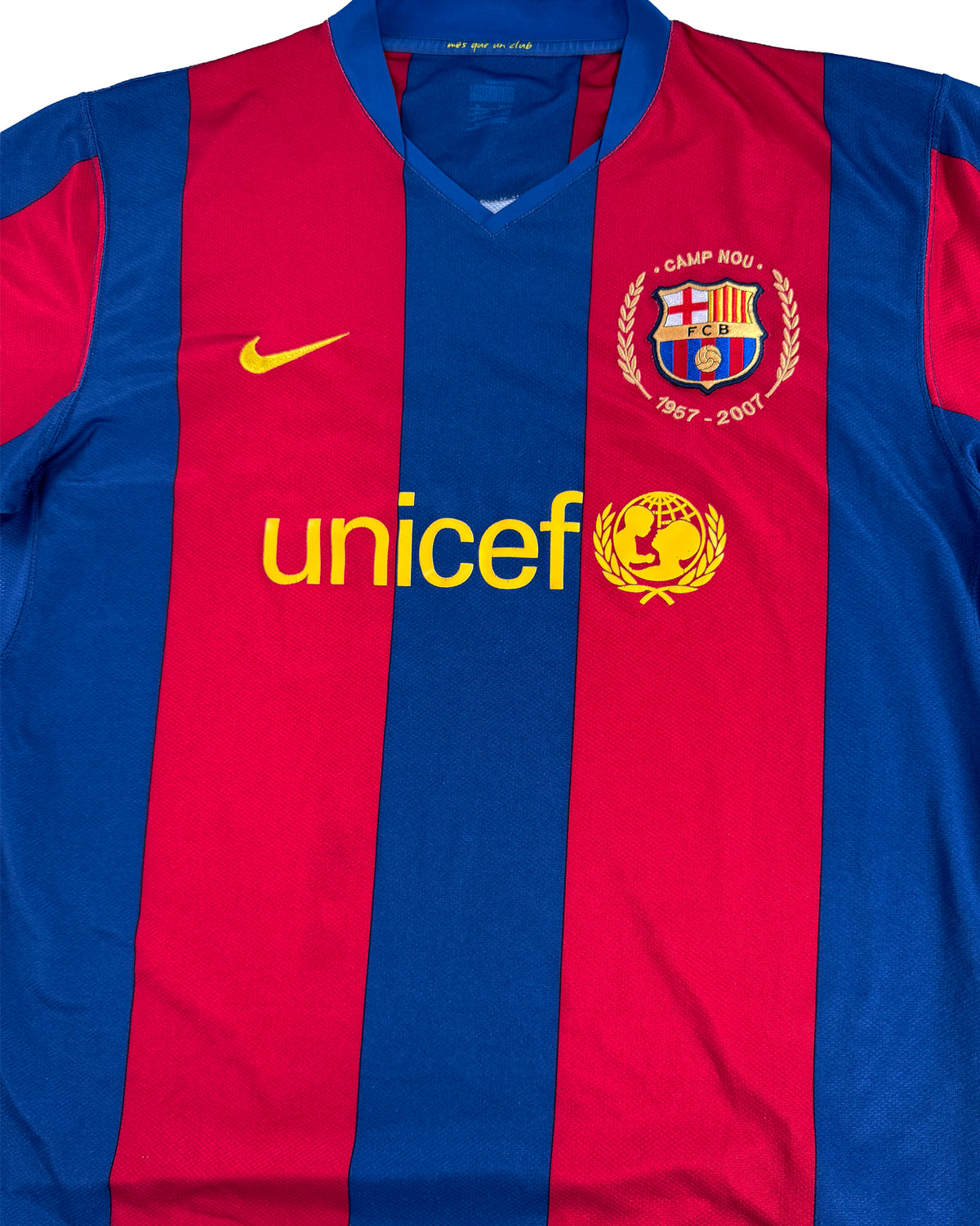 Barcelona - Thuisshirt - 2007/08 - Maat XL - 8/10