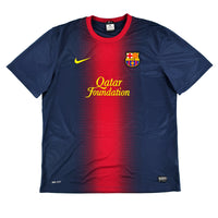 Barcelona - Thuisshirt - 2012/13 - Maat XL - 8/10