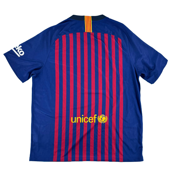 Barcelona - Thuisshirt - 2018/19 - Maat XL - 9/10