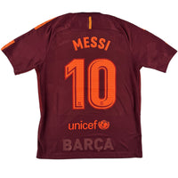 Barcelona - Derde Shirt - MESSI #10 - 2017/18 - Maat M - 8/10