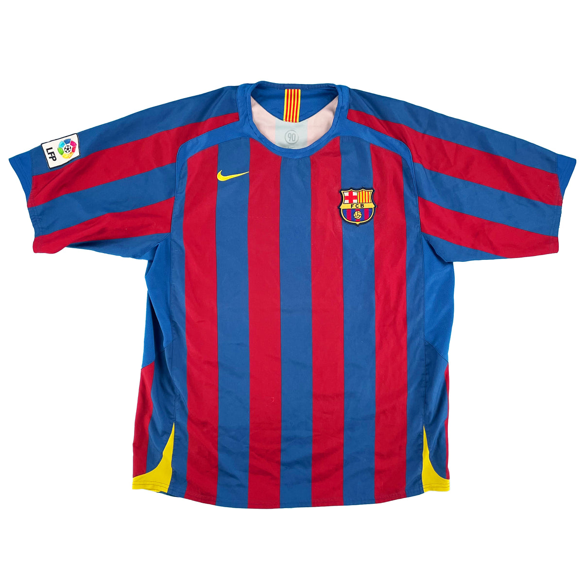 Barcelona - Thuisshirt - RONALDINHO #10 - 2005/06 - Maat XL - 8/10