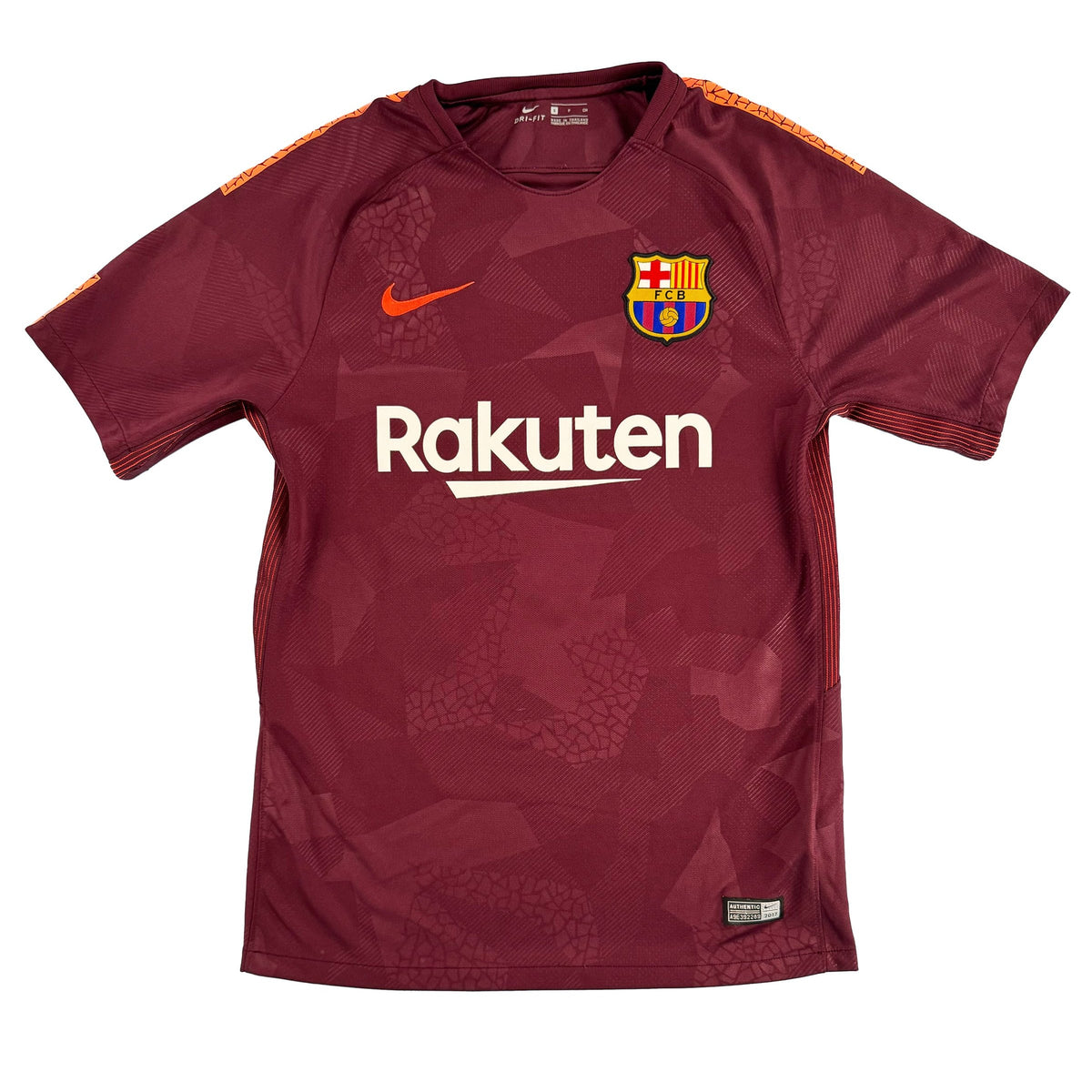 Barcelona - Derde Shirt - MESSI #10 - 2017/18 - Maat S - 10/10