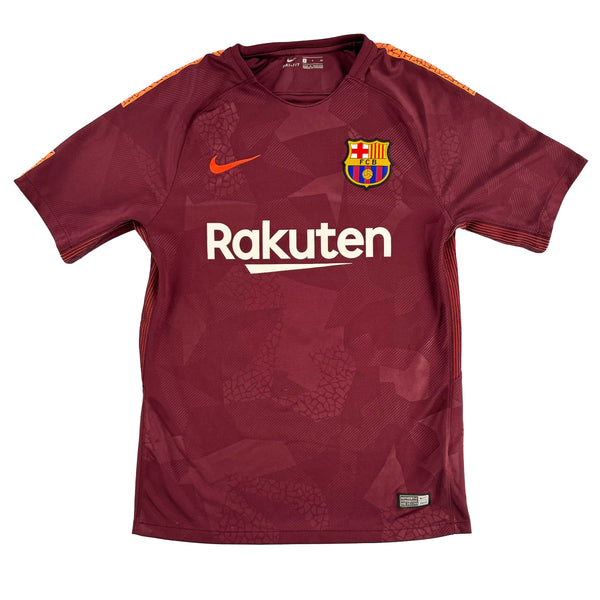 2017-18 Barcelona Derde Shirt Messi #10 - 10/10 - (S) - Oldschool Voetbalshirts