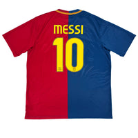 Barcelona - Thuisshirt - MESSI #10 - 2008/09 - Maat XL - 8/10