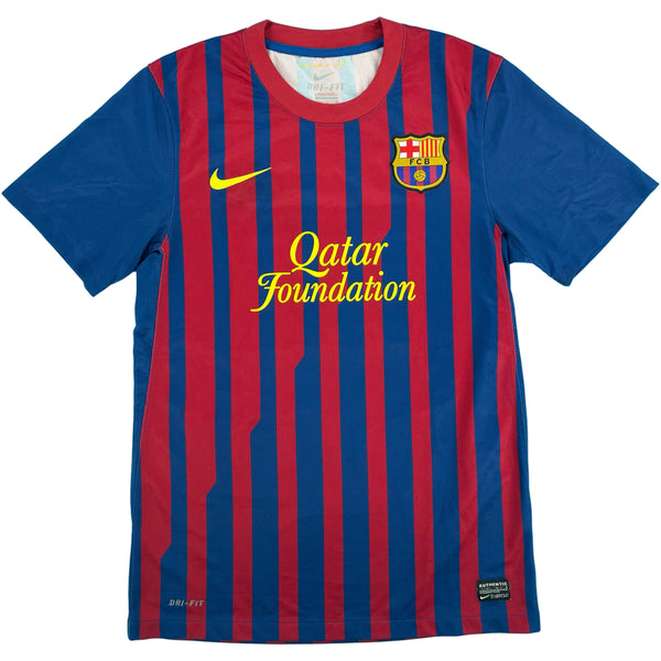 2011-12 Barcelona Player Issue Thuis Shirt Messi #10 - 8/10 - (S)