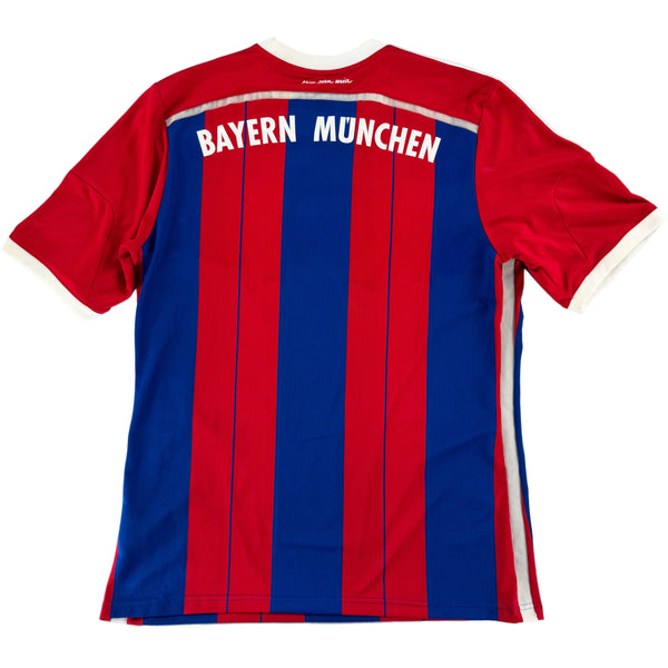 2014-15 Bayern München Thuis Shirt - 9/10 - (L) - Oldschool Voetbalshirts