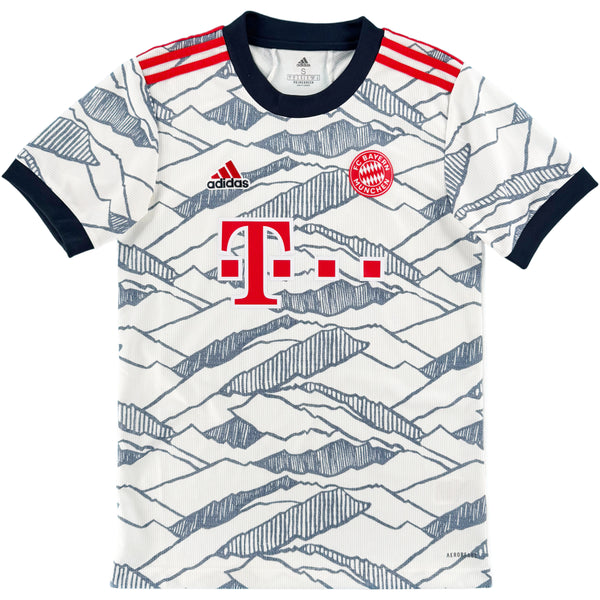 2021-22 Bayern München Derde Shirt - 10/10 - (S) - Oldschool Voetbalshirts