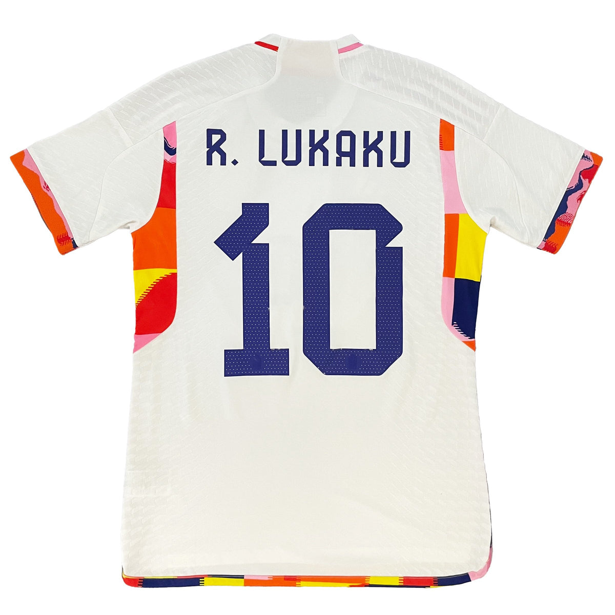 België - Uitshirt - LUKAKU #10 - WK 2022 - Maat M - Heat.RDY - 10/10