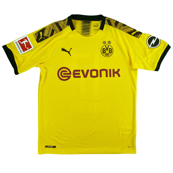 2019-20 Borussia Dortmund Thuis Shirt Haaland #9 - 9/10 - (L)