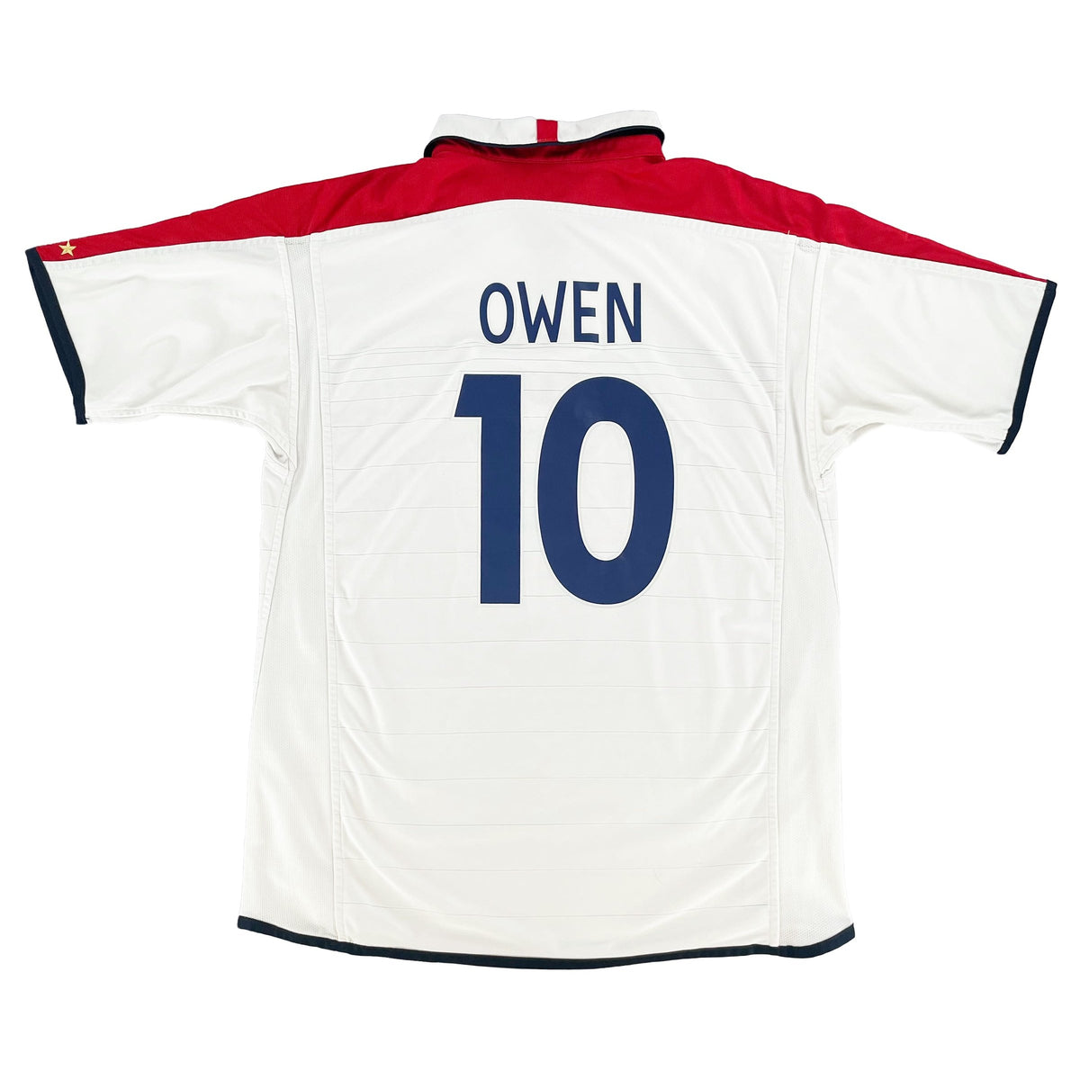 Engeland - Thuisshirt - OWEN #10 - EK 2004 - Maat L - 8/10