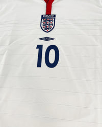 Engeland - Thuisshirt - OWEN #10 - EK 2004 - Maat L - 8/10