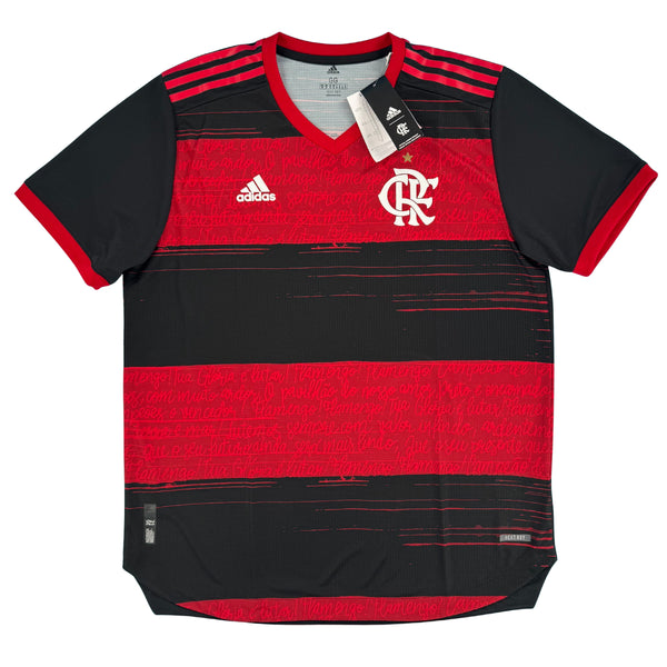 2020 Flamengo Authentic Thuis Shirt - 10/10 - (XL) - Oldschool Voetbalshirts