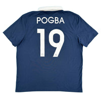 Frankrijk - Thuisshirt - POGBA #19 - WK 2014 - Maat XL - 10/10