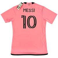 2024-25 Inter Miami Thuis Shirt Messi #10 - 10/10 - (M & L) - Oldschool Voetbalshirts