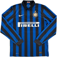 2011-12 Inter Milan Thuis Shirt Sneijder #10 - Maat M - 10/10 - Oldschool Voetbalshirts