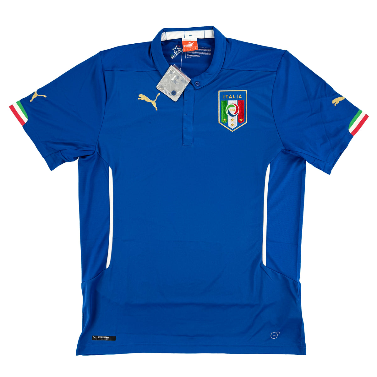 WK 2014 Italië Thuis Shirt - 9/10 - (XL)