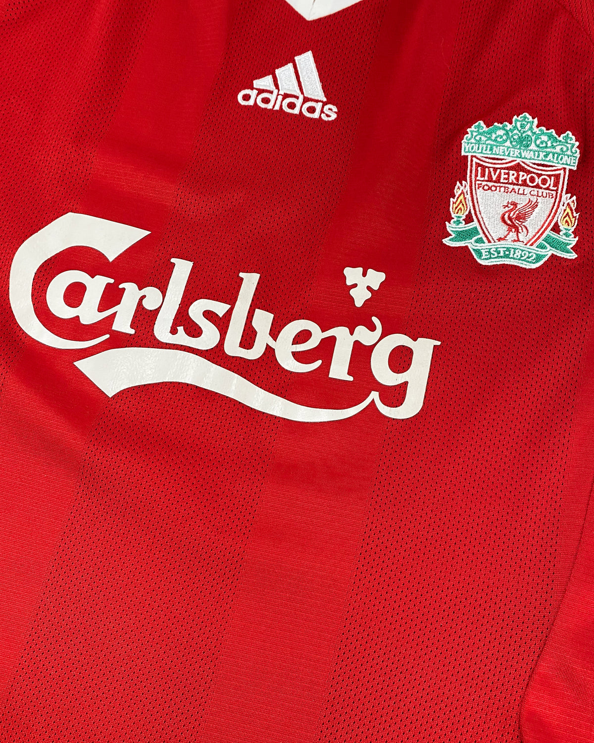 Liverpool - Thuisshirt - 2008/10 - Maat M - 9/10