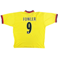 Liverpool - Uitshirt - FOWLER #9 - 1997/98 - Maat XL - 8/10