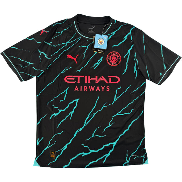 2023-24 Manchester City Derde Shirt - 10/10 - (L) - Oldschool Voetbalshirts