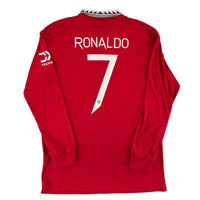 Manchester United - Thuisshirt - 2022/23 - RONALDO #7 - Maat L - 10/10