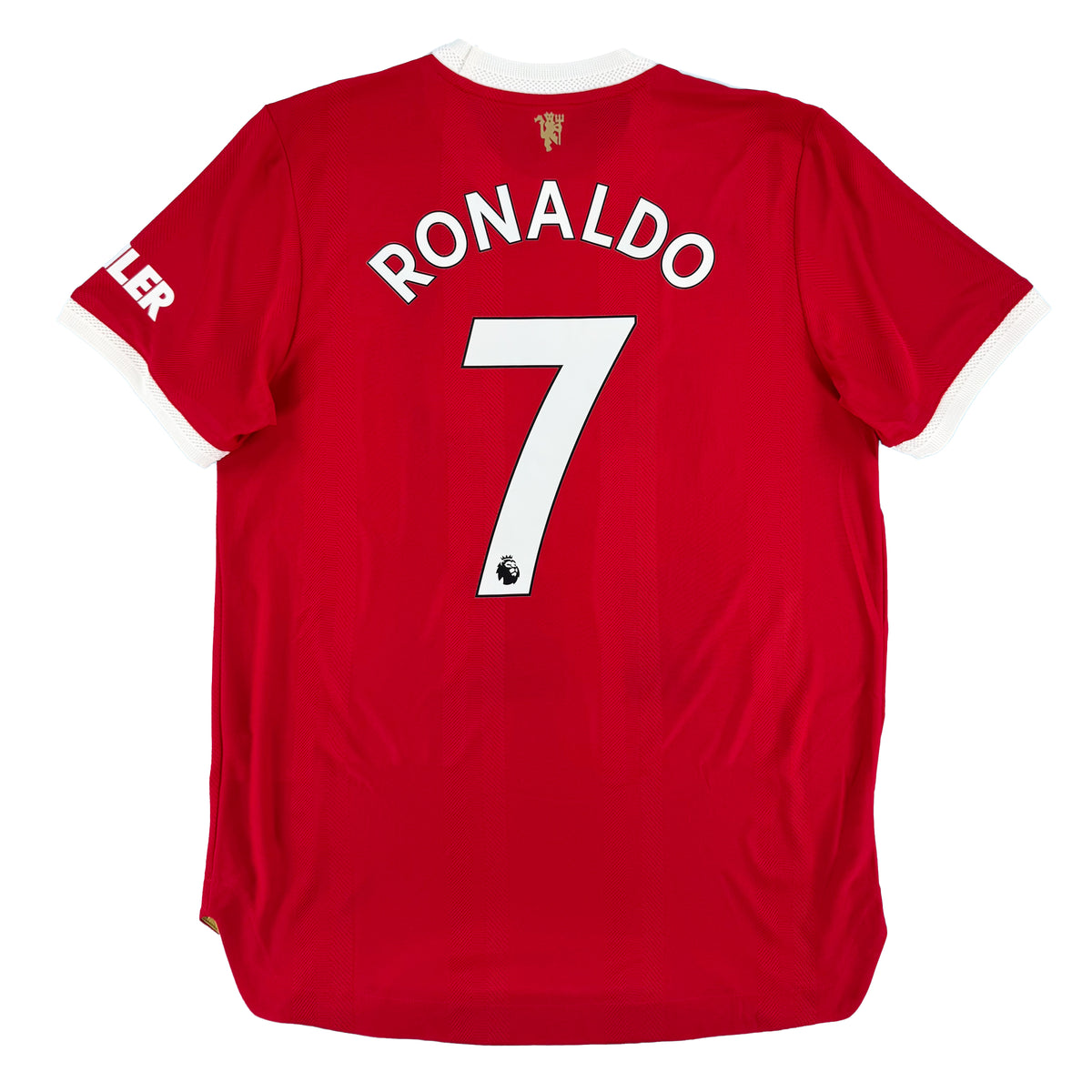 2021-22 Manchester United Authentic Thuis Shirt Ronaldo #7 - 10/10 - (L) - Oldschool Voetbalshirts