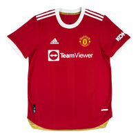 2021-22 Manchester United Authentic Thuis Shirt Ronaldo #7 - 10/10 - (L) - Oldschool Voetbalshirts