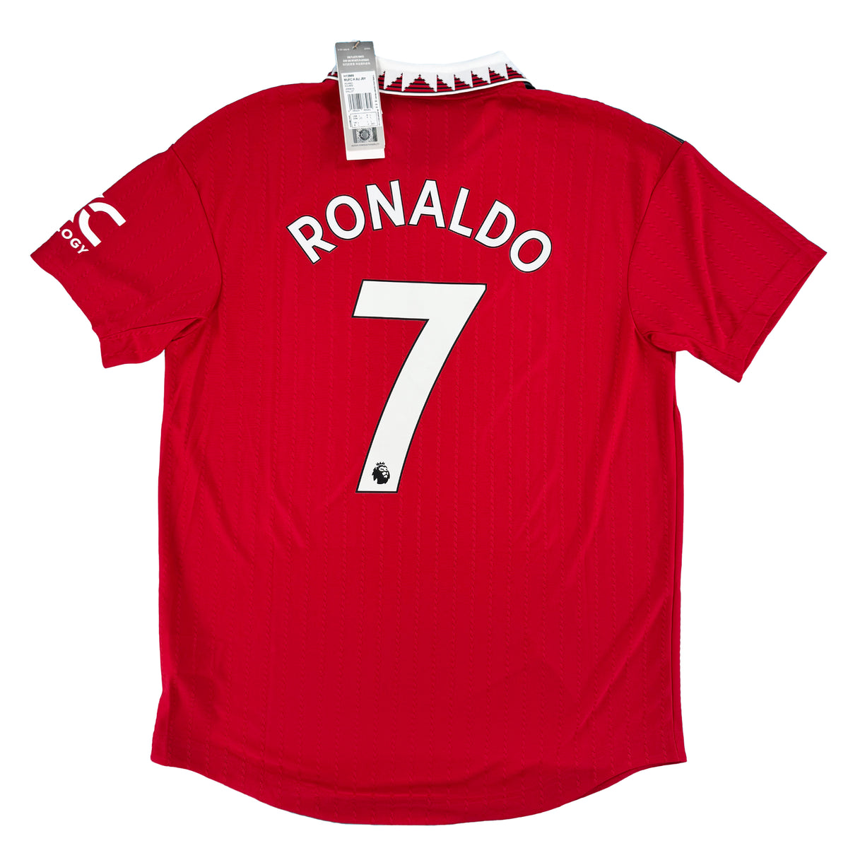 2022-23 Manchester United Authentic Thuis Shirt Ronaldo #7 - 10/10 - (L) - Oldschool Voetbalshirts