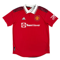 2022-23 Manchester United Authentic Thuis Shirt Ronaldo #7 - 10/10 - (L) - Oldschool Voetbalshirts