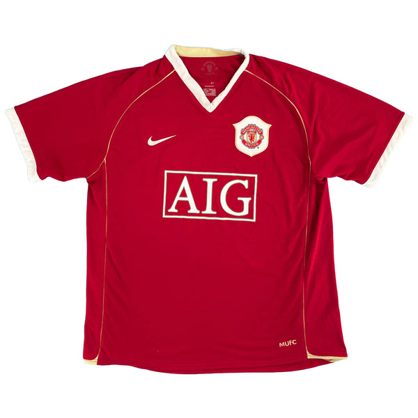 2006-07 Manchester United Thuis Shirt Ronaldo #7 - 8/10 - (L)