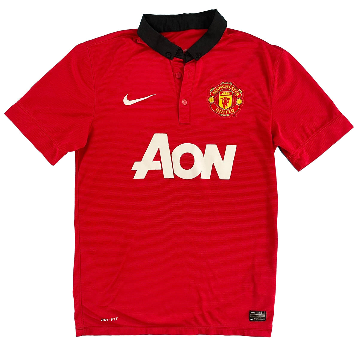 Manchester United - Thuisshirt - 2013/14 - Maat S - 8/10