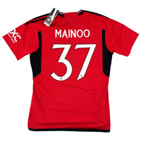 Manchester United - Thuisshirt - MAINOO #37 - 2023/24 - Maat L - 10/10