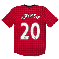 2012-13 Manchester United Thuis Shirt Van Persie #20- 9/10 - (S)