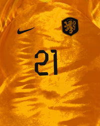 Nederland - Thuisshirt - F. DE JONG #21 - WK 2022 - Maat S & M - 10/10