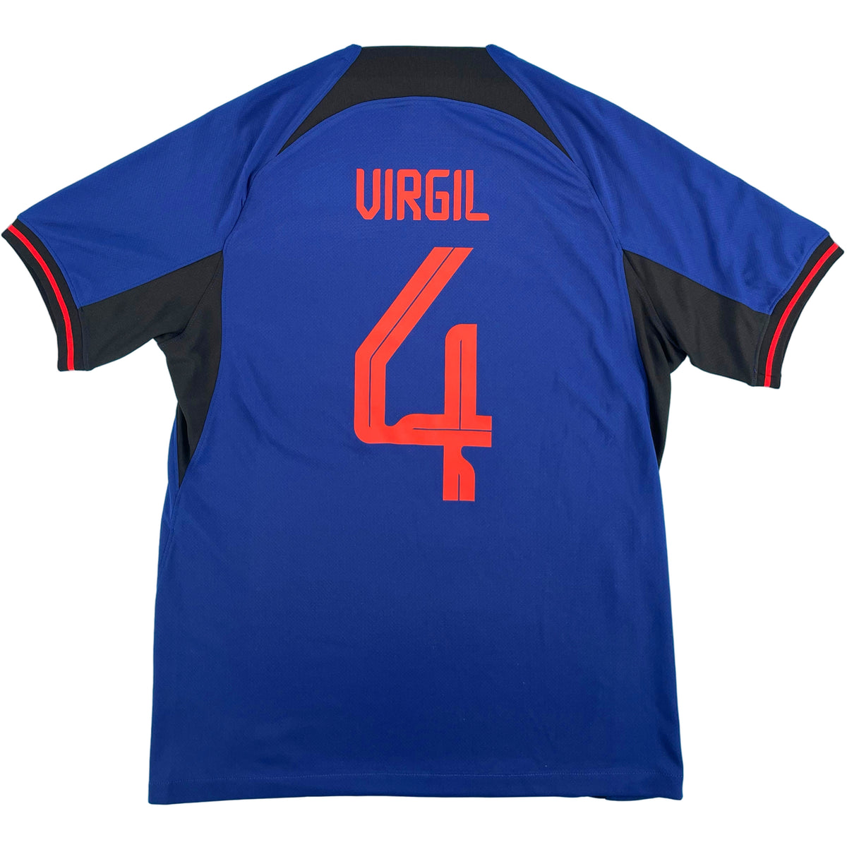 2022 Nederland WK Uit Shirt Virgil van Dijk #4 - 10/10 - (M)