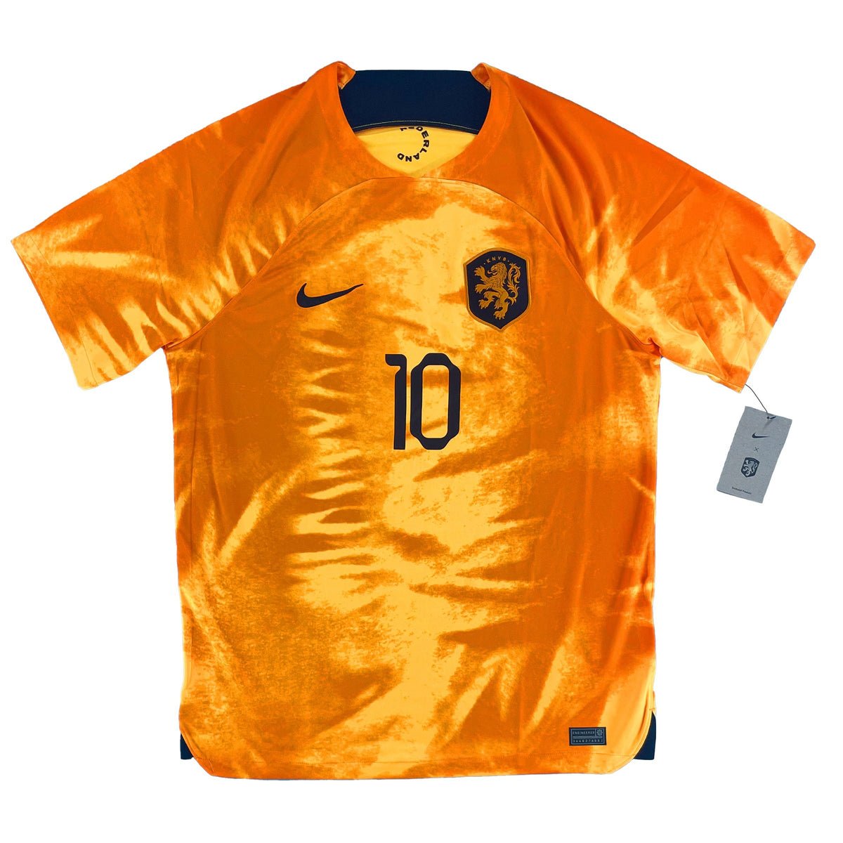 Nederland - Thuisshirt - MEMPHIS #10 - WK 2022 - Maat S & L - 10/10