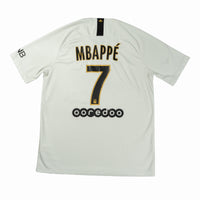 PSG - Uitshirt - MBAPPÉ #7 - 2018/19 - Maat L - 10/10