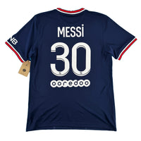 PSG - Thuisshirt - MESSI #30 - 2021/22 - Maat M - 10/10