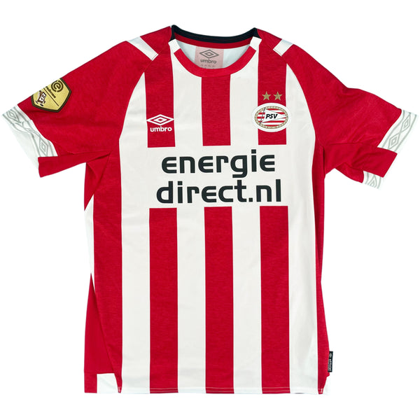 2018-19 PSV Thuis Shirt De Jong #9 - 8/10 - (M) - Oldschool Voetbalshirts